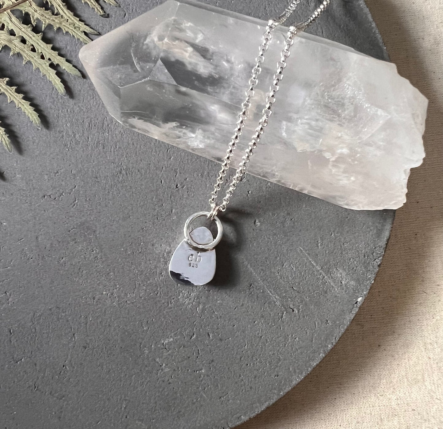 Royston Ribbon Turquoise Pendant (w/ chain)