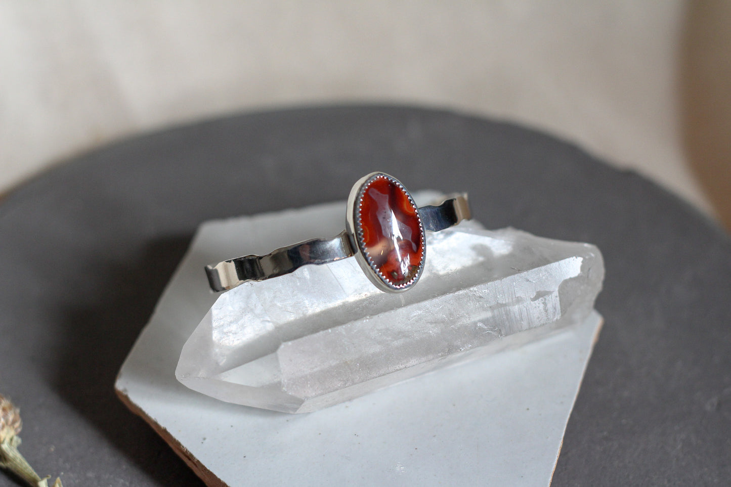 Moroccan Agate Cuff