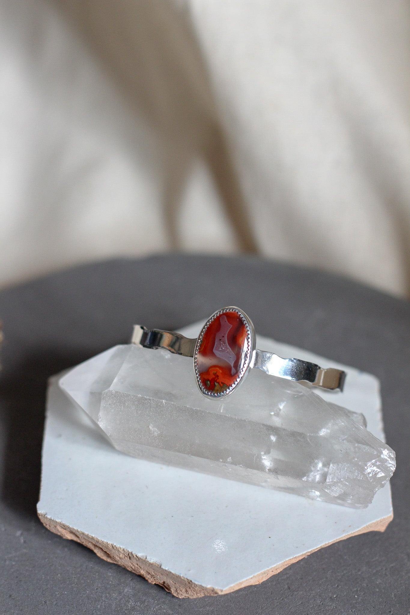 Moroccan Agate Cuff