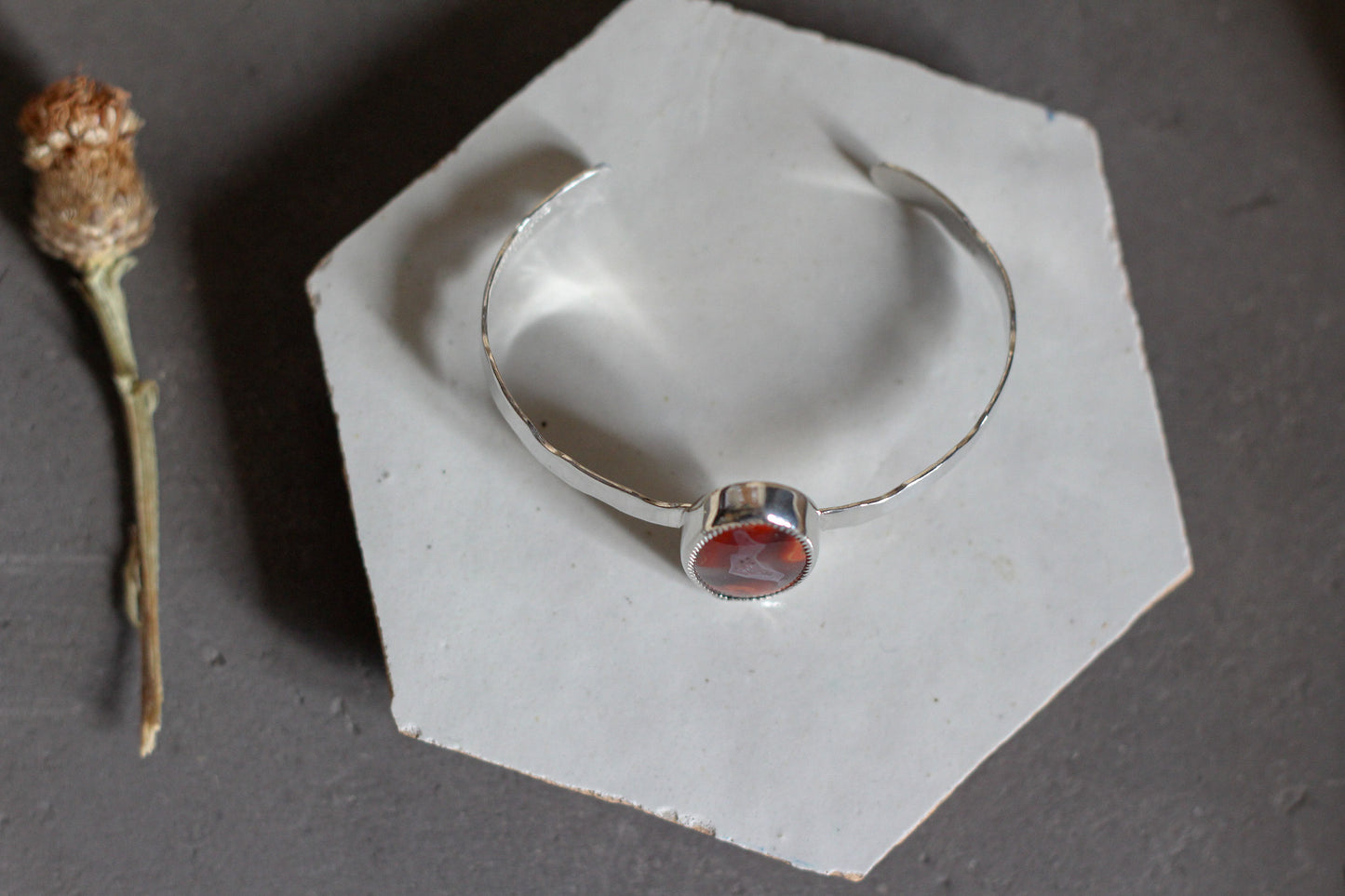 Moroccan Agate Cuff
