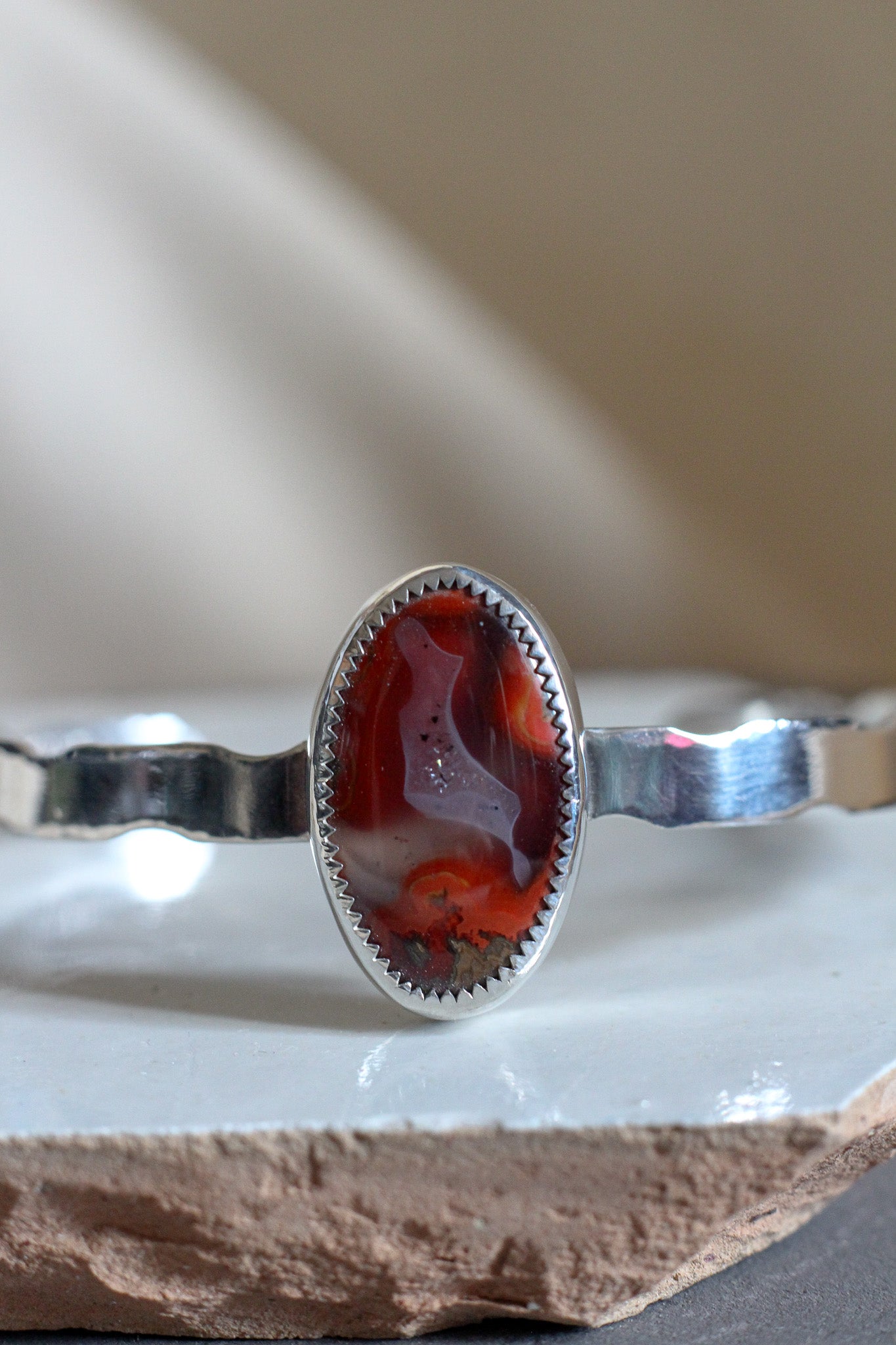 Moroccan Agate Cuff