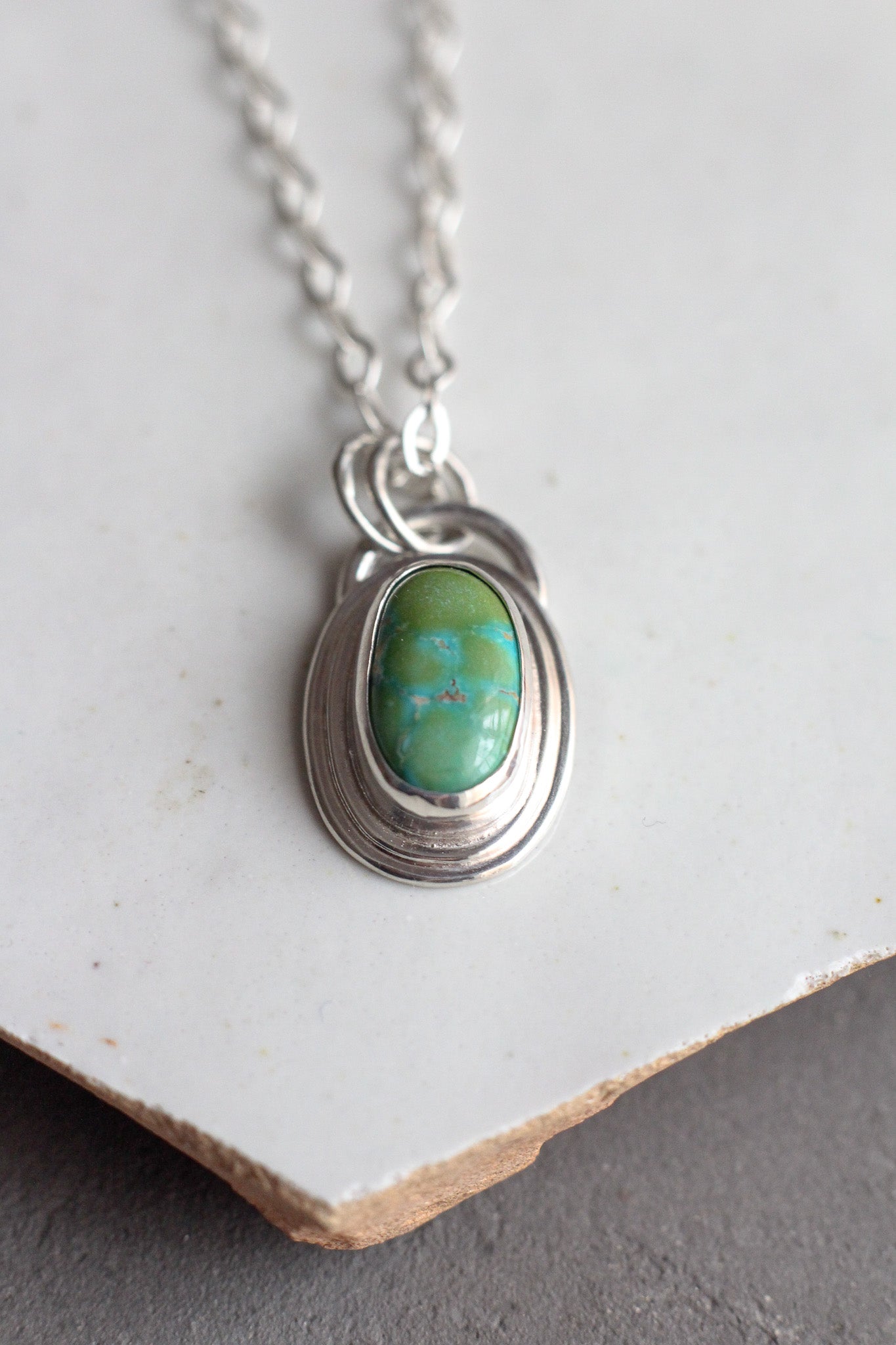 Sonoran Gold Turquoise Necklace