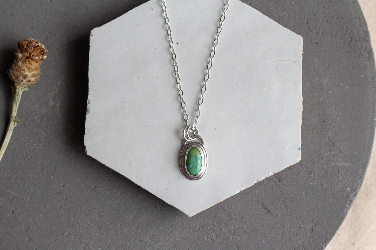 Sonoran Gold Turquoise Necklace