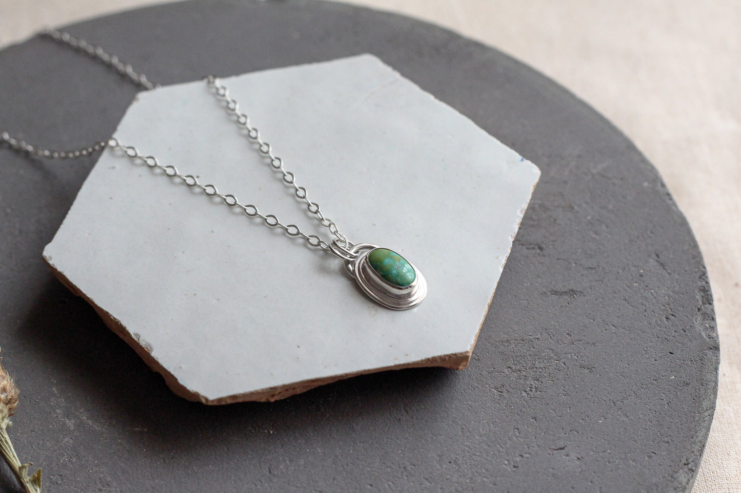 Sonoran Gold Turquoise Necklace