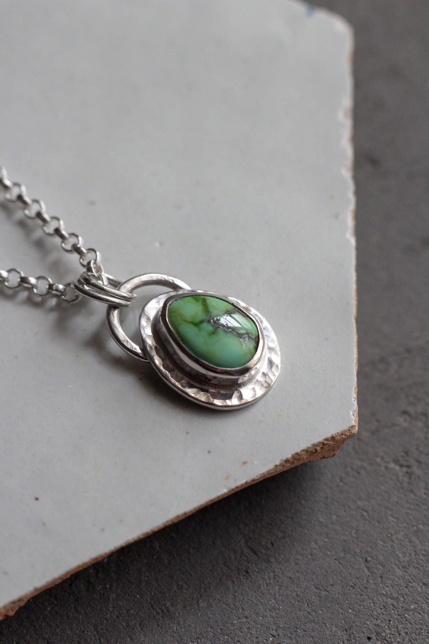 Sonoran Gold Turquoise Necklace