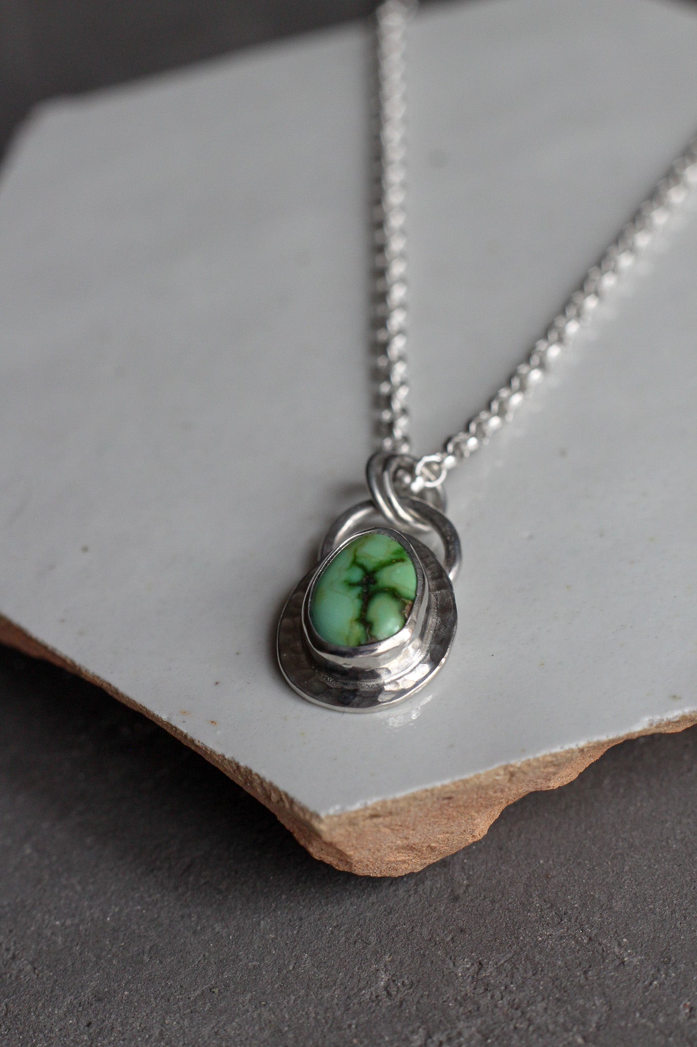 Sonoran Gold Turquoise Necklace
