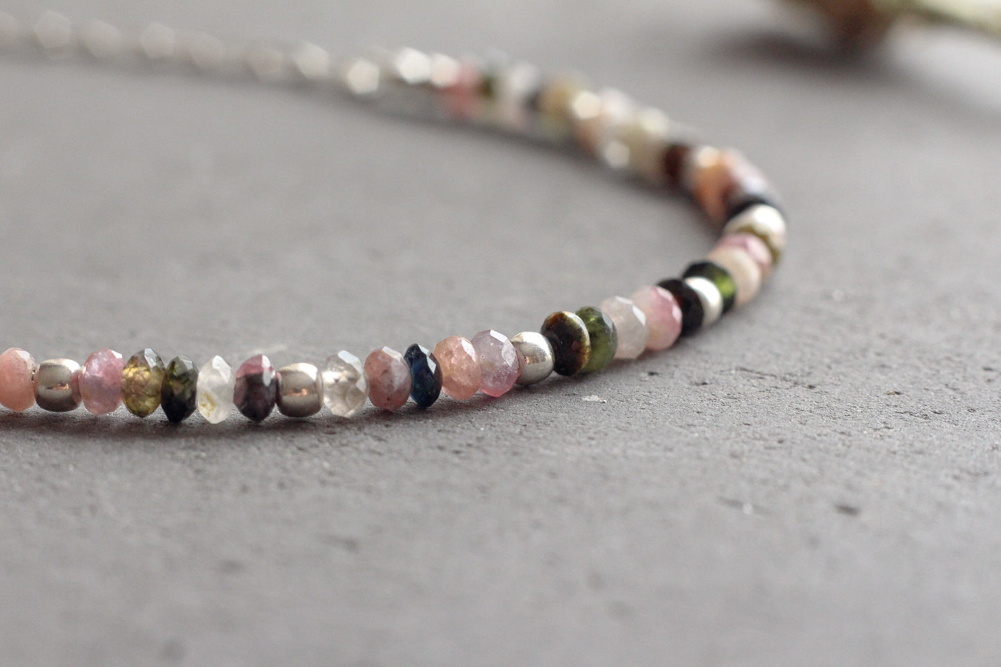 Watermelon Tourmaline Strand