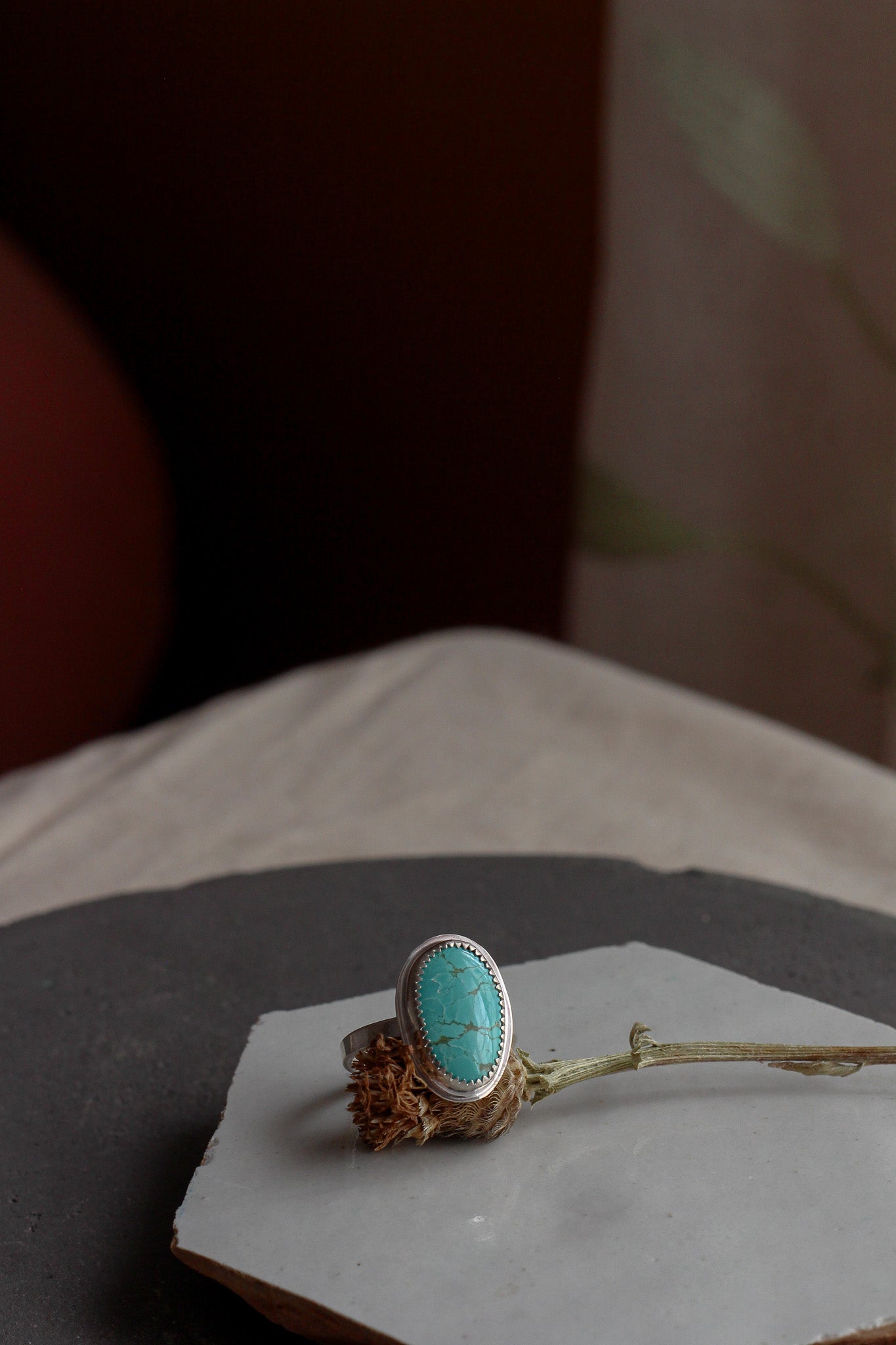 Timberline Turquoise Ring // size 8