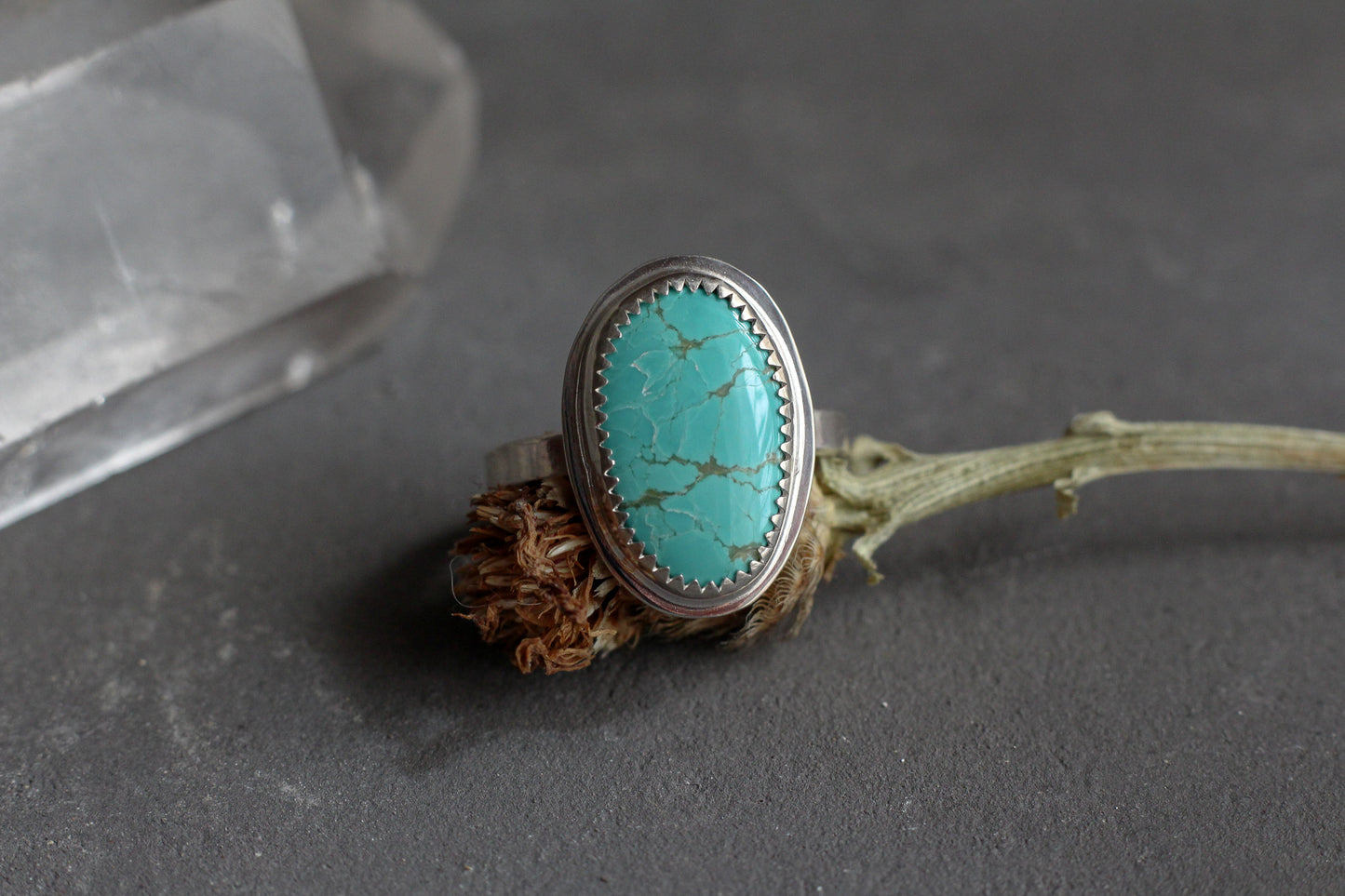Timberline Turquoise Ring // size 8