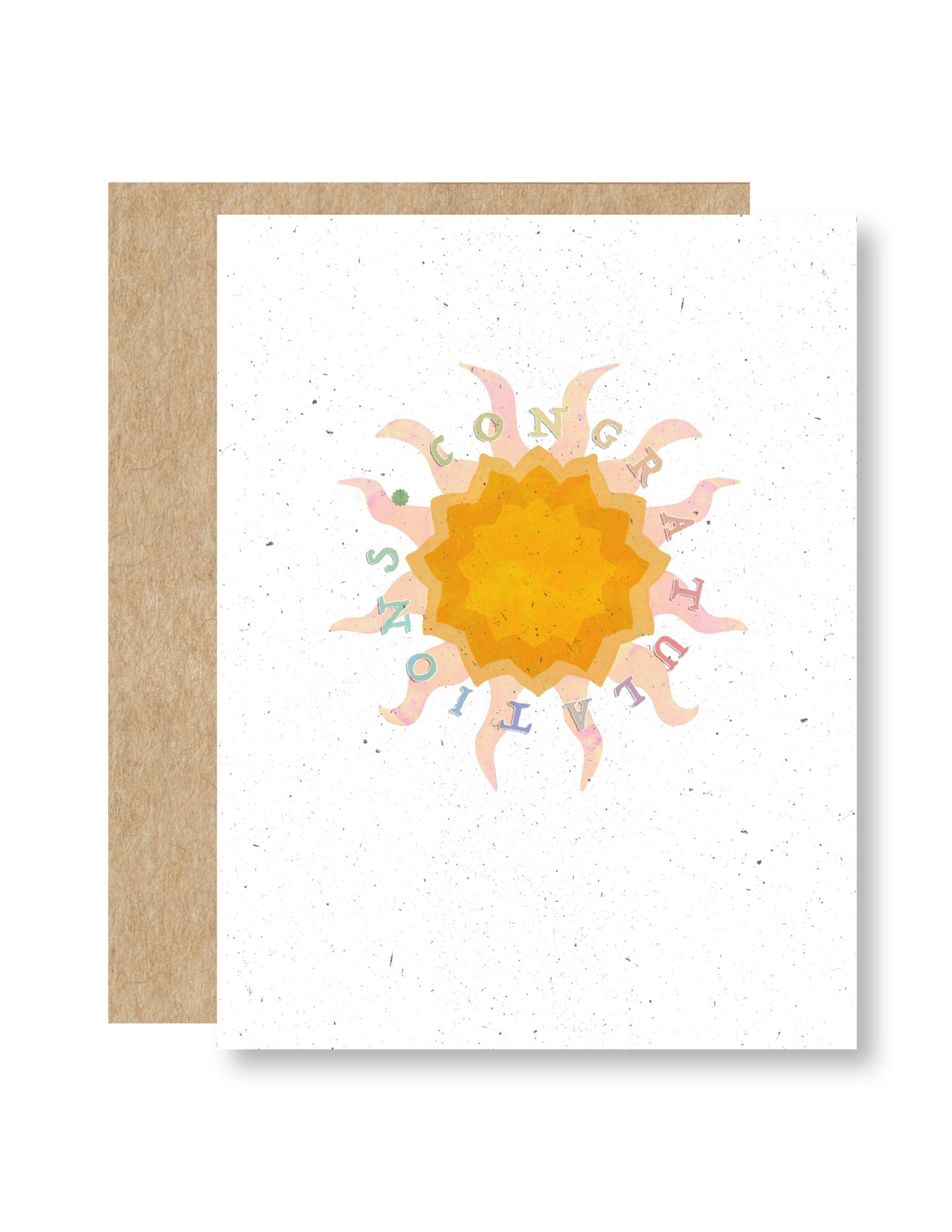 Radiant Sun greeting card
