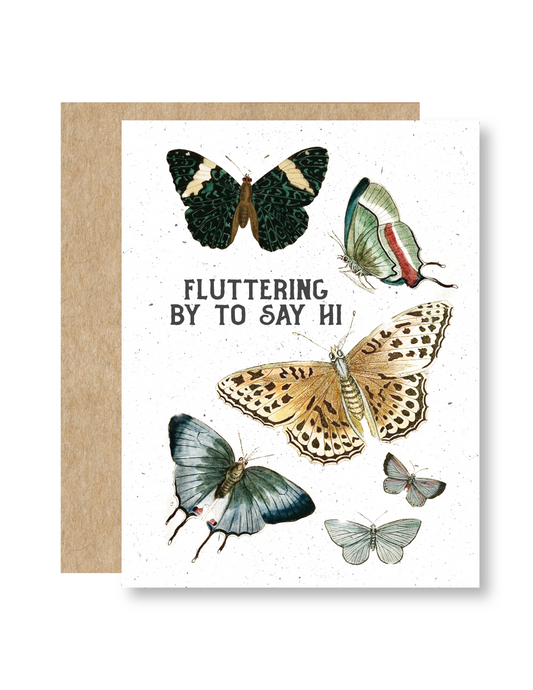 Flutterfly greeting card