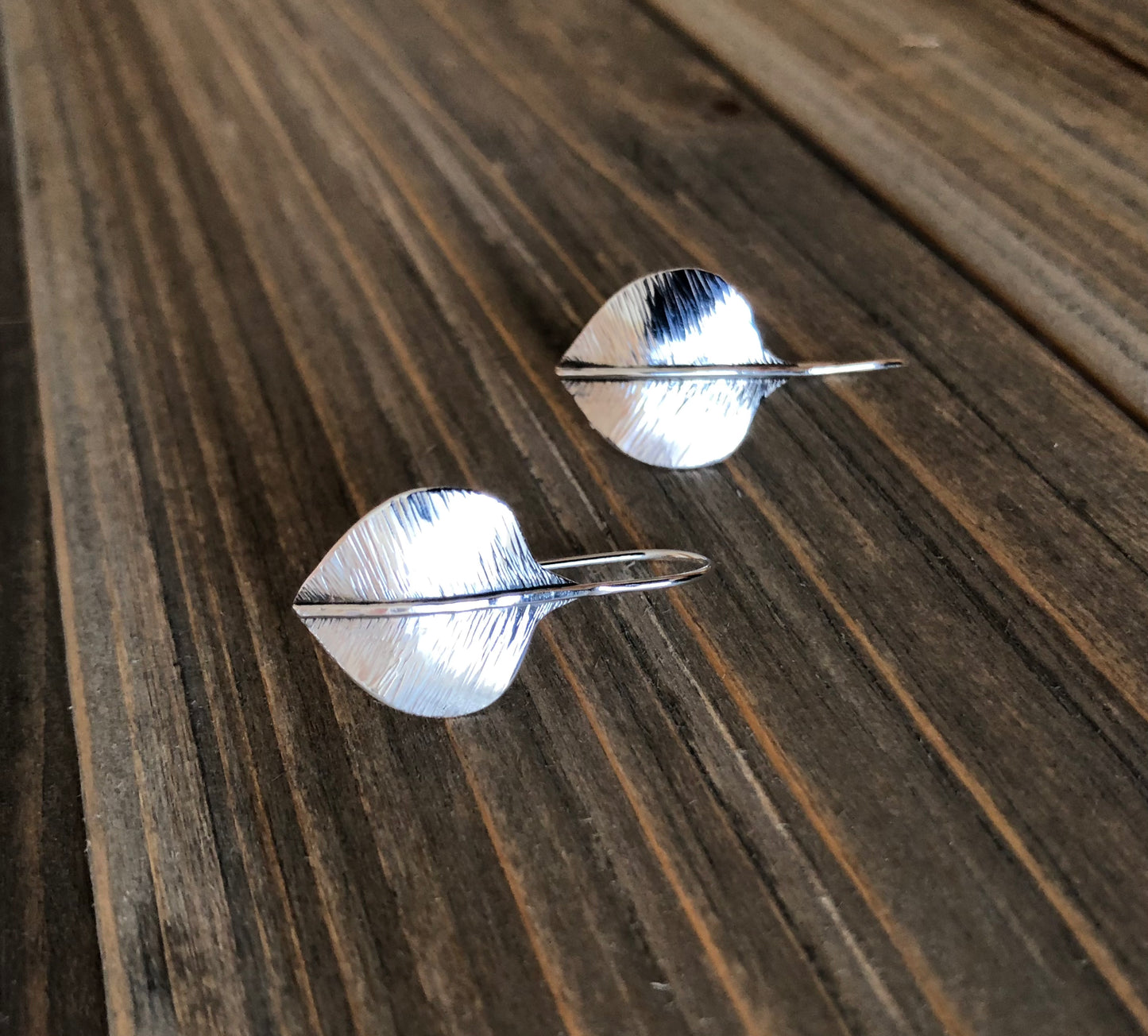 Fan Leaf Earrings
