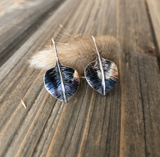 Fan Leaf Earrings