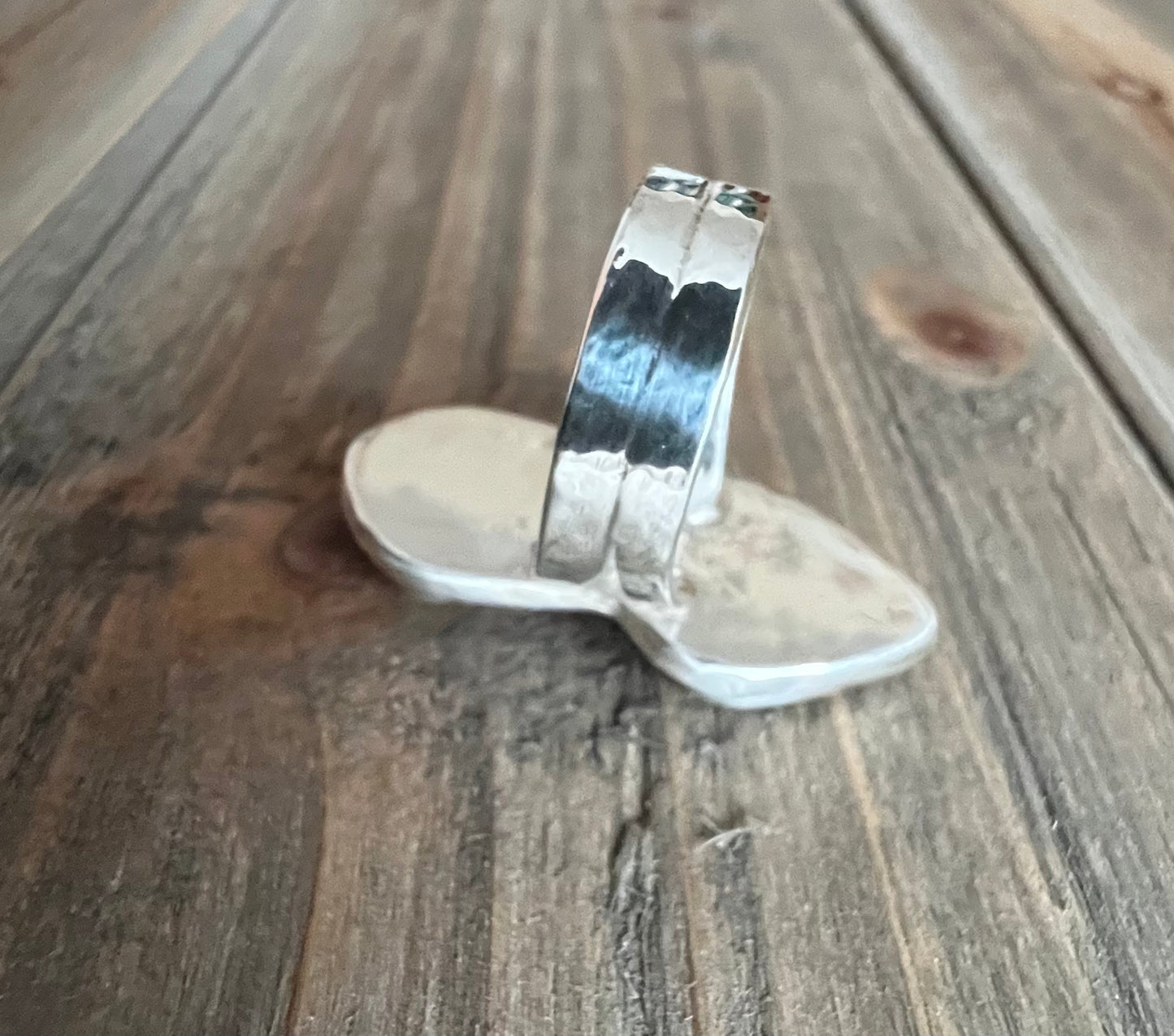Multi-Turquoise Succulent Ring, Size 7